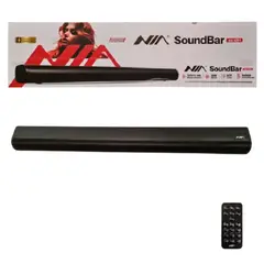 NIA - Barra De Sonido Con Control 82cm Hdmi Optico Profesional