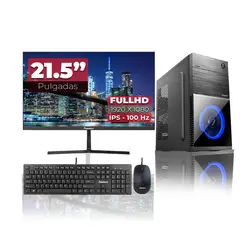 JANUS - Computador AMD Ryzen 5 4655G RAM 8GB SSD 1TB Monitor 22 Pulgadas 100Hz