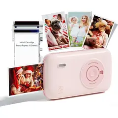 GENERICO - Mini Impresora FotografIa Inalámbrica Recargable Instantánea CP2100