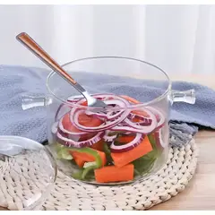 GENERICO - Olla En Vidrio Borosilicato 1900ml Con Tapa