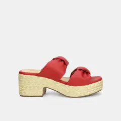 BATA - Sandalias Para Mujer Rojo Kitari