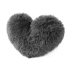 BANZAY - Cojín Decorativo Corazón Peluche Peludos Sala Y Alcoba