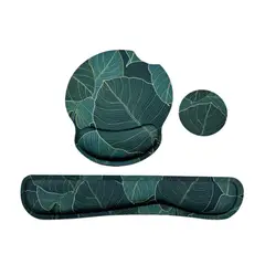 GEF - Apoyamuñecas Teclado Y Mouse Pad Memoria Ergonomica