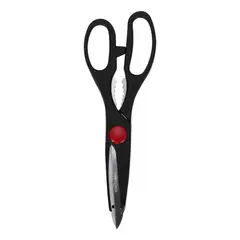BERGNER - Juego de Cuchillos x6 Piezas con Tijeras y Taco Plástico