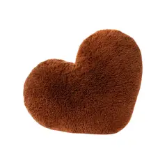 BANZAY - Cojín Decorativo Corazón Peluche Peludos Sala Y Alcoba