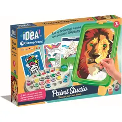 CLEMENTONI - Juego Creativo Estudio De Pintura Con Caballete Para Niños