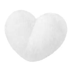 BANZAY - Cojín Decorativo Corazón Peluche Peludos Sala Y Alcoba
