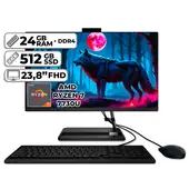 LENOVO - TODO EN UNO AMD RYZEN 7-7730U 24GB RAM 512GB SSD 238″ FHD