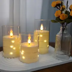 ILUMINATA - VELA ELECTRICA LUZ LED CON MOVIMIENTO