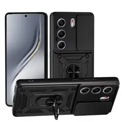 GENERICO - Funda Estuche Case Slider Compatible Con Tecno Camon 40 Pro 5G Negro