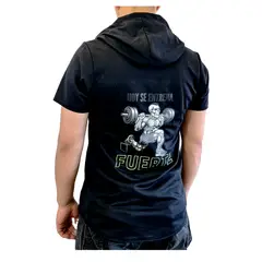 SACATE - Camiseta Deportiva Hombre estampada Tela Burda liviana