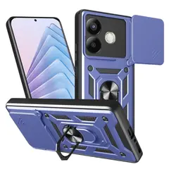 GENERICO - Funda Estuche Case Slider Compatible Con Oppo A5 Pro Azul