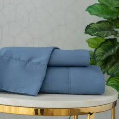 AMARE HOME - Juego de Sábanas Cobalto ExtraKing Fuelle 40 - Pastello