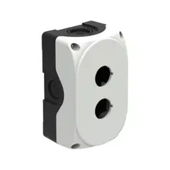 LOVATO - CAJA ESTACION DE MANDO LPZP2A8, 2 ELEMENTOS,GRIS