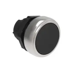 LOVATO - PULSADOR NEGRO LPCB102SC+BLOQUE DE CONTACTO NA SPRING CLAMP