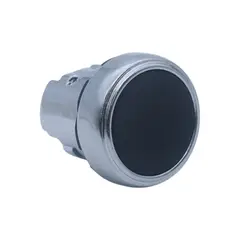 LOVATO - PULSADOR NEGRO METAL LPSB-102+BLOQUE DE CONTACTO NA