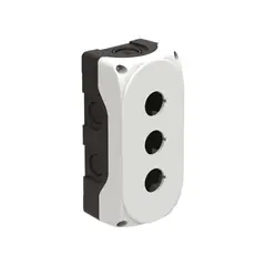 LOVATO - CAJA ESTACION DE MANDO LPZP3A8, 3 ELEMENTOS,GRIS