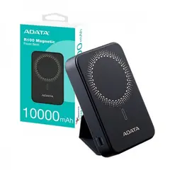 ADATA - R100 Power Bank 10000mah Carga Inalámbrica Magnética