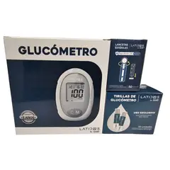 GMD - GLUCOMETRO DE LATIDOS CON 50 TIRAS 50 LANCETAS