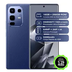 INFINIX - Celular NOTE 50S 5G 2568GB Azul