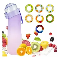 GENERICO - Botella Para Agua con Capsulas de Sabor