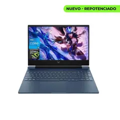 HEWLETT PACKARD - Portátil HP VICTUS FA0033DX Intel CORE I5-12450H 16 GB RAM 512 GB SSD-RTX3050 ( 4GB) WIN 11 BLUE