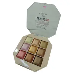 VANIDADES COLLECTIONS - Paleta De Sombras 9 Tonos Satinada