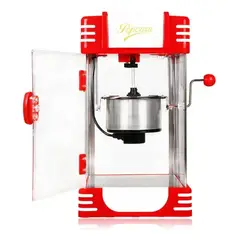 GENERICO - Maquina Crispetera Electrica Profesional Capacidad 10 Tazas