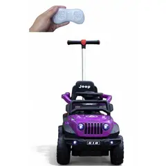 GENERICO - Carro Montable Bebe Paseador Musical Juguete Control 1-5 año