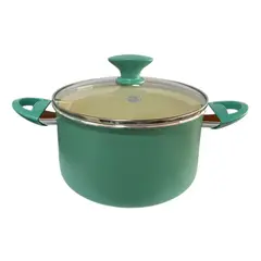 GENERICO - Olla Greenpan 5 Litros Antiadherente En Cerámica + Tapa