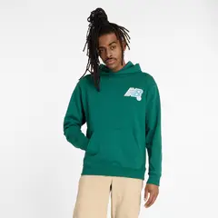 NEW BALANCE - Chaqueta Deportiva Athletics Verde Para Hombre