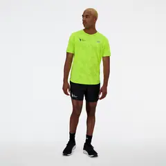 NEW BALANCE - Camisa Deportiva Original Better Verde Hombre