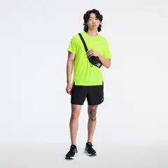 NEW BALANCE - Camisa Deportiva Accelerate Verde Para Hombre