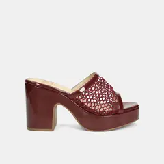 BATA - Sandalias Para Mujer Vinotinto Kalypso