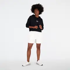NEW BALANCE - Chaqueta Deportiva Essentials Negro Para Mujer