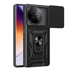 GENERICO - Funda Case Protector Cámara Slider Compatible Con Vivo Y39 5G Negro