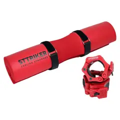 VITTORIA - Kit X2 Gluteo Pierna Almohadilla Seguro Barra Hip Thrust Gym