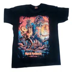 VANIDADES COLLECTIONS - Camiseta Para Hombre Iron Maiden Camisetas Bandas De Rock