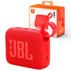 JBL - Parlante Bluetooth Go 4 (Rojo)