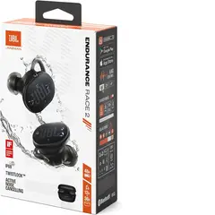 JBL - AUDIFONOS ENDURANCE RACE 2 ANC IP68 DURACION 48H COLOR NEGRO