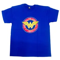 VANIDADES COLLECTIONS - Camiseta Mujer Maravilla Camiseta Super Héroes