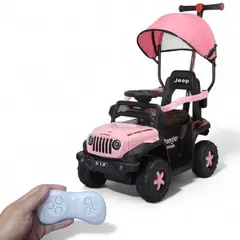 GENERICO - Carro Montable Bebe Paseador Musical Juguete Control 1-5 año