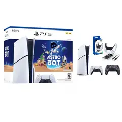 PLAYSTATION - Consola 5 slim disco + control adicional con base de carga
