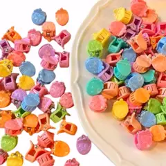 GENERICO - Piojitos Para Cabello X50 Unids Ganchos Mini Caimanes Niñas