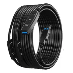 GENERICO - Extension Usb 3.0 Activa 20 Metros Sin Perdida Señal Calidad