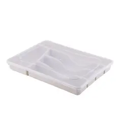 IMUSA - Cubiertero con Tapa Plástico