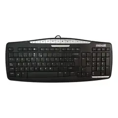 GENERICO - Teclado Multimedia Conexión Usb Cable Pad Numérico