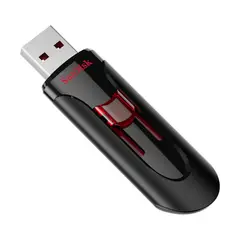 SANDISK - Memoria Usb 3.0 Cruzer Glide 128gb, Diseño Retráctil