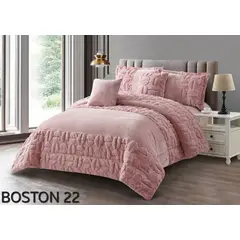 GENERICO - Sobrecama Cisne Blanco Cama Queen 160