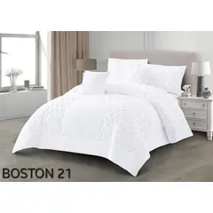 GENERICO - Sobrecama Cisne Blanco Cama King 2X2